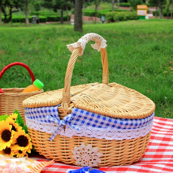 Korgar för Picknick i Rör