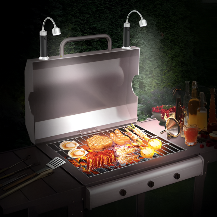 Magentisk Grill LED-lampa