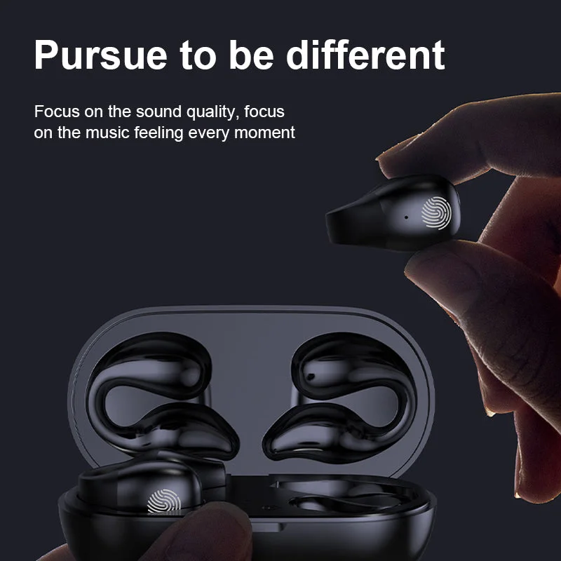 Trådlösa Öronclips Bone Conduction Hörlurar