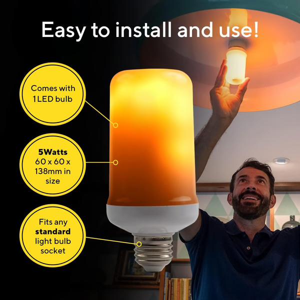 LED-ljuseffektlampa