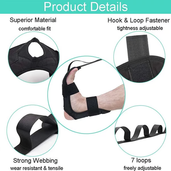 Yoga Stretching Strap Rehabiliteringsträningsbälte