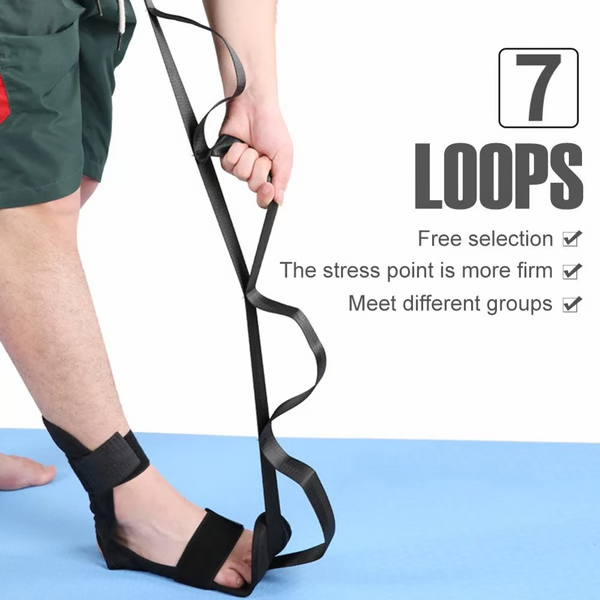 Yoga Stretching Strap Rehabiliteringsträningsbälte