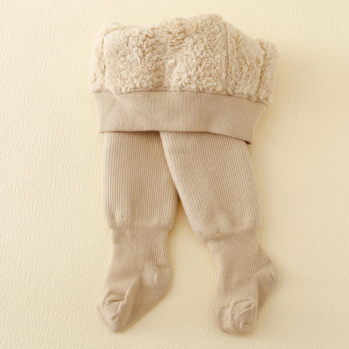 Barnens vinter fleecefodrade leggings