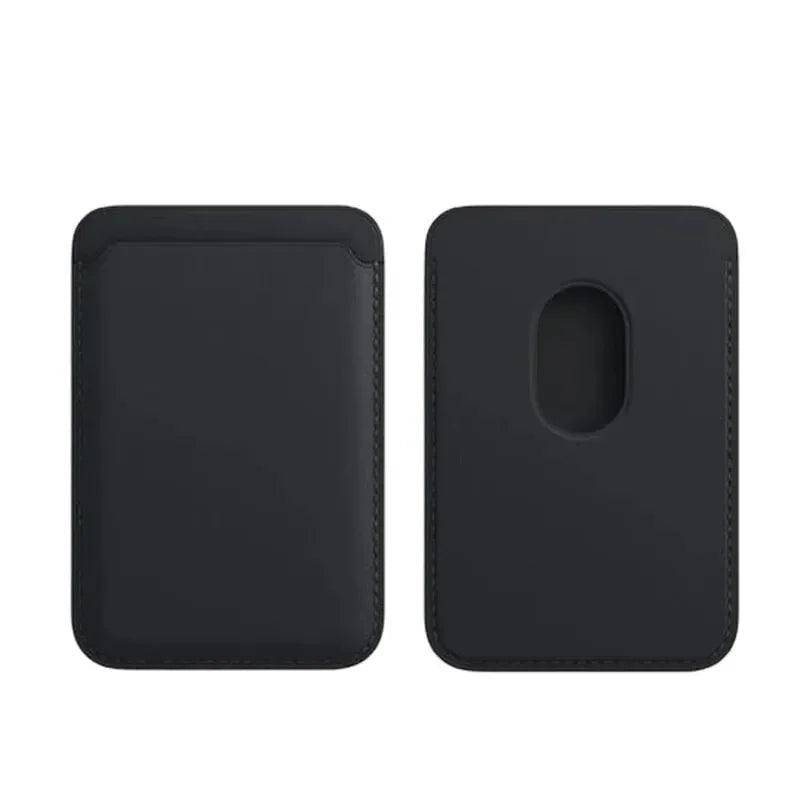 Magnetisk Läderkortshållare Plånbok för iPhone