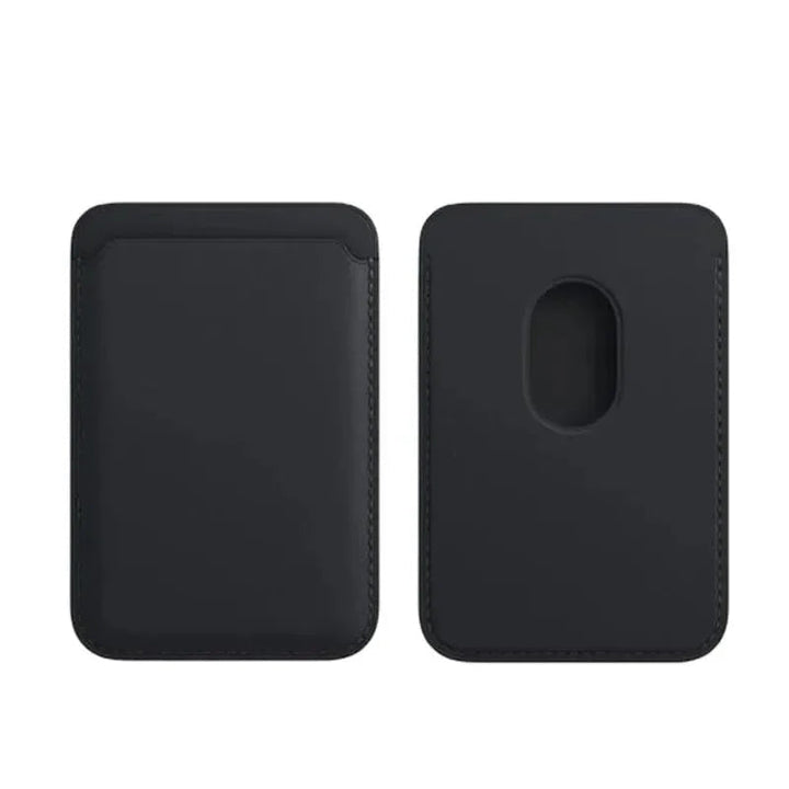 Magnetisk Läderkortshållare Plånbok för iPhone