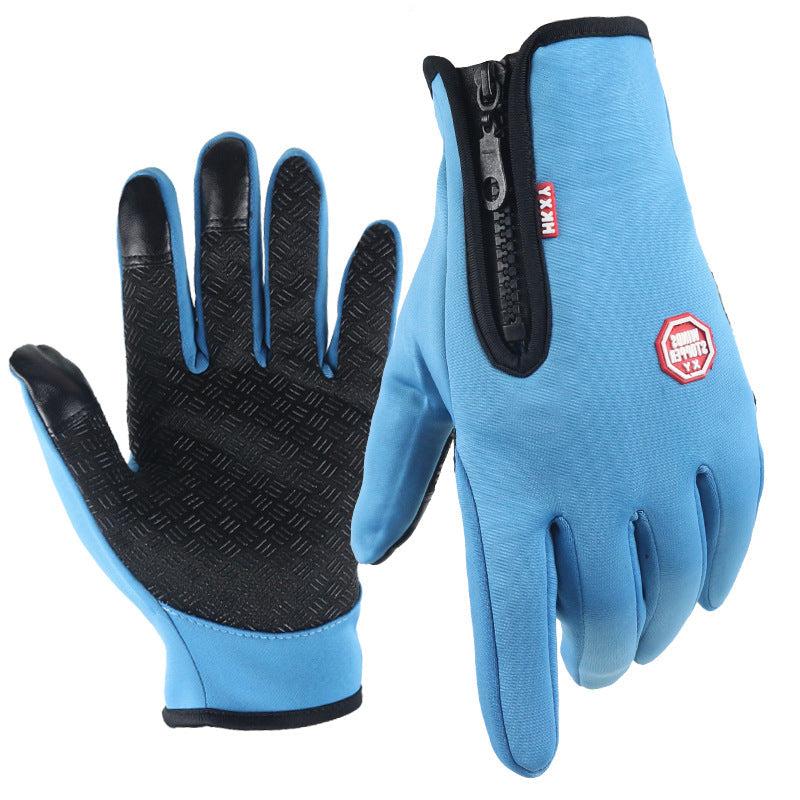 Ultratunna termiska handskar - Unisex touchscreen-vinterfleecehandskar