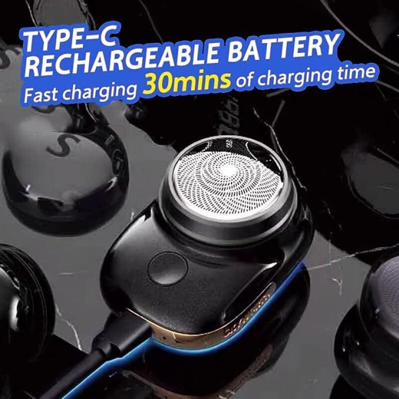Herrars Mini Elektriska Rakapparat