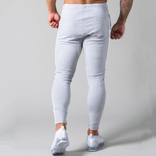 Slim-fit bandade joggers