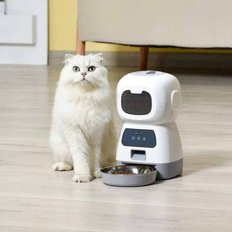 Smart Automatisk Matare För Hundar Och Katter