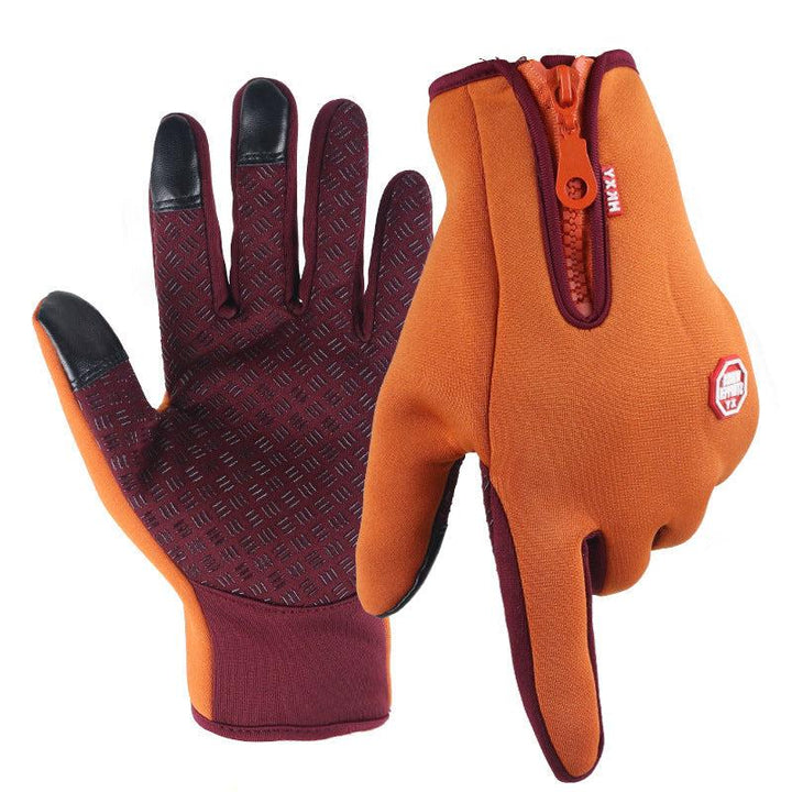 Ultratunna termiska handskar - Unisex touchscreen-vinterfleecehandskar