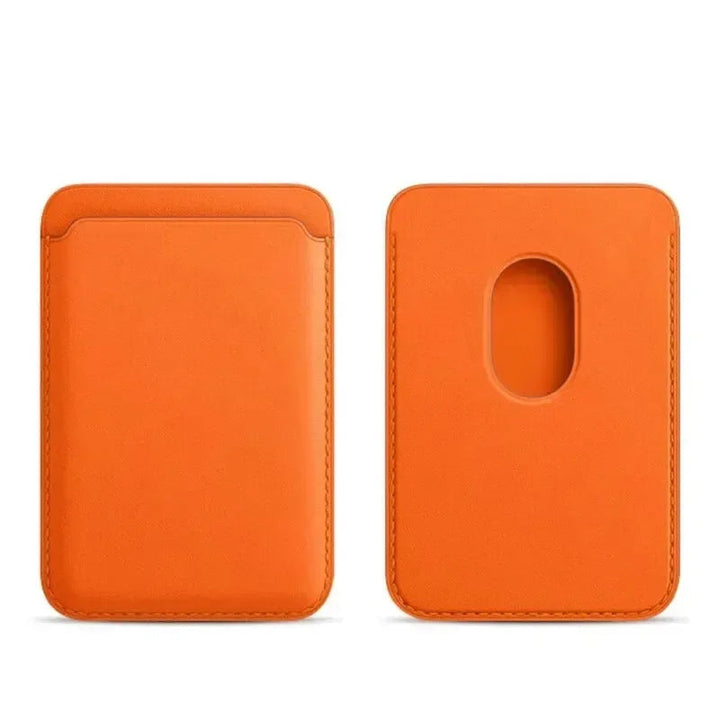 Magnetisk Läderkortshållare Plånbok för iPhone