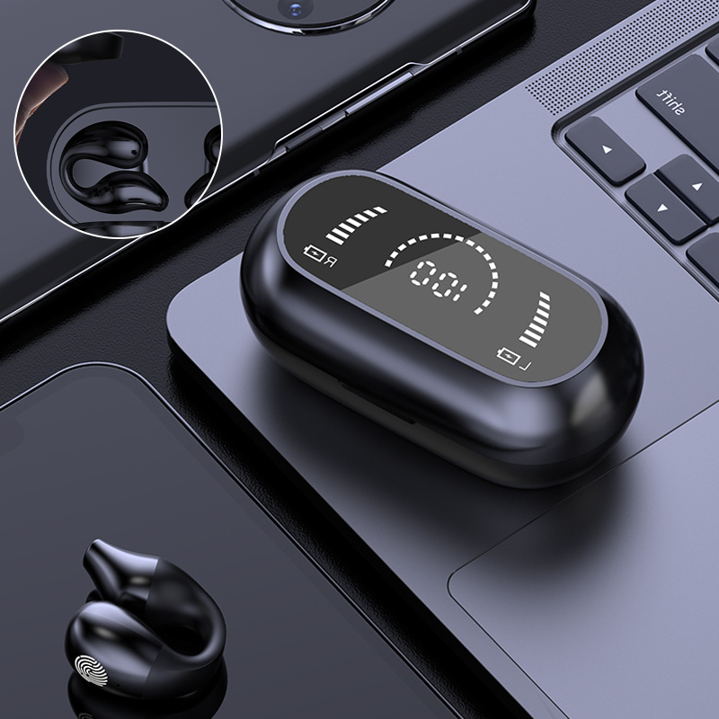 Trådlösa Öronclips Bone Conduction Hörlurar