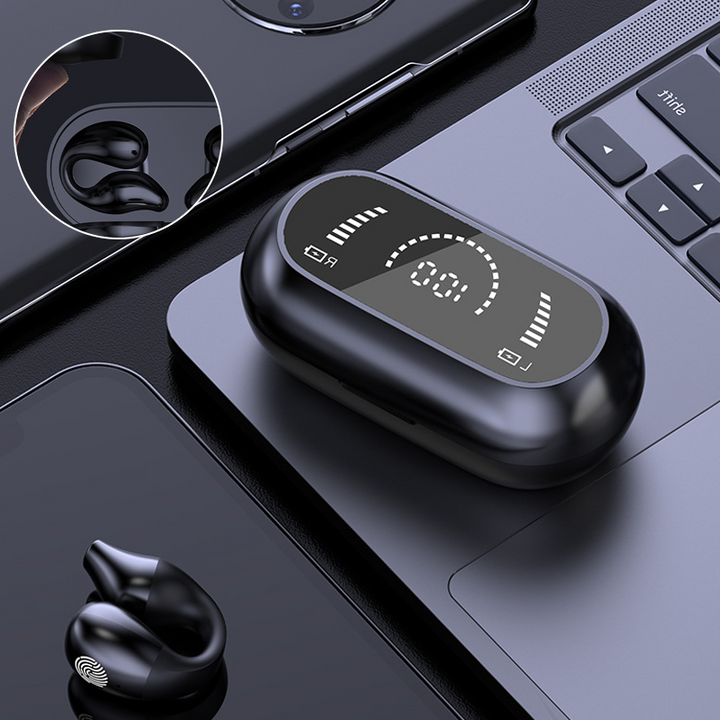 Trådlösa Öronclips Bone Conduction Hörlurar