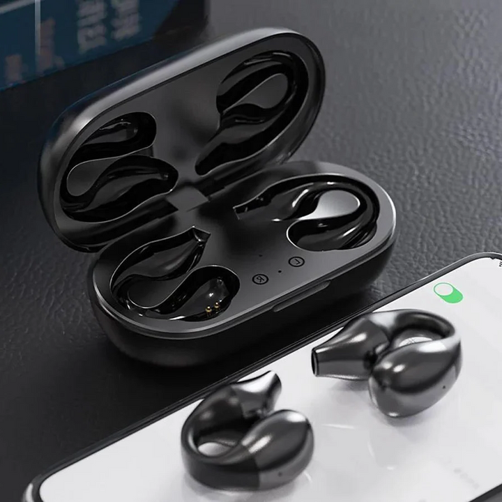 Trådlösa Öronclips Bone Conduction Hörlurar