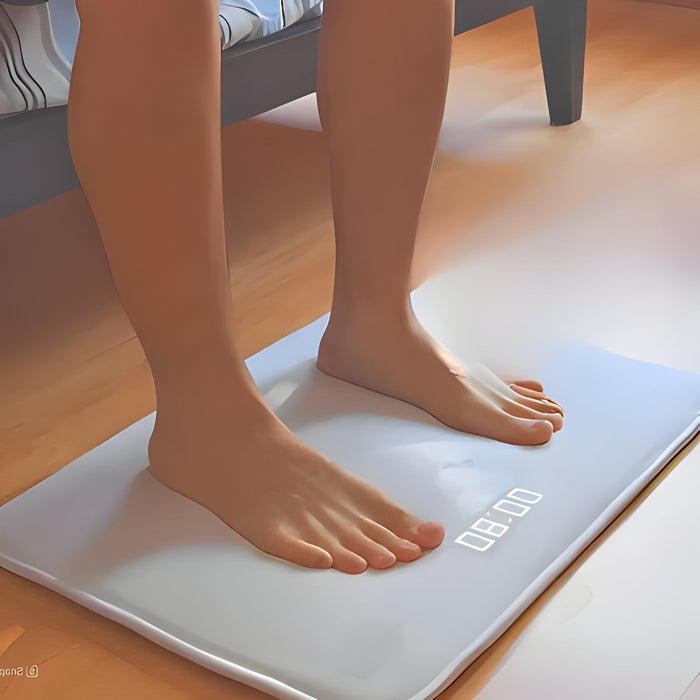 Smart Matta Klocka | Mjuk Matta Alarm för Tunga Sova - Lata Larm & Heminredning