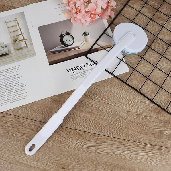 Långhandtagad Lotionapplikator och Massager – Enkel Reach Roll-On Dispenser för Slät Hud