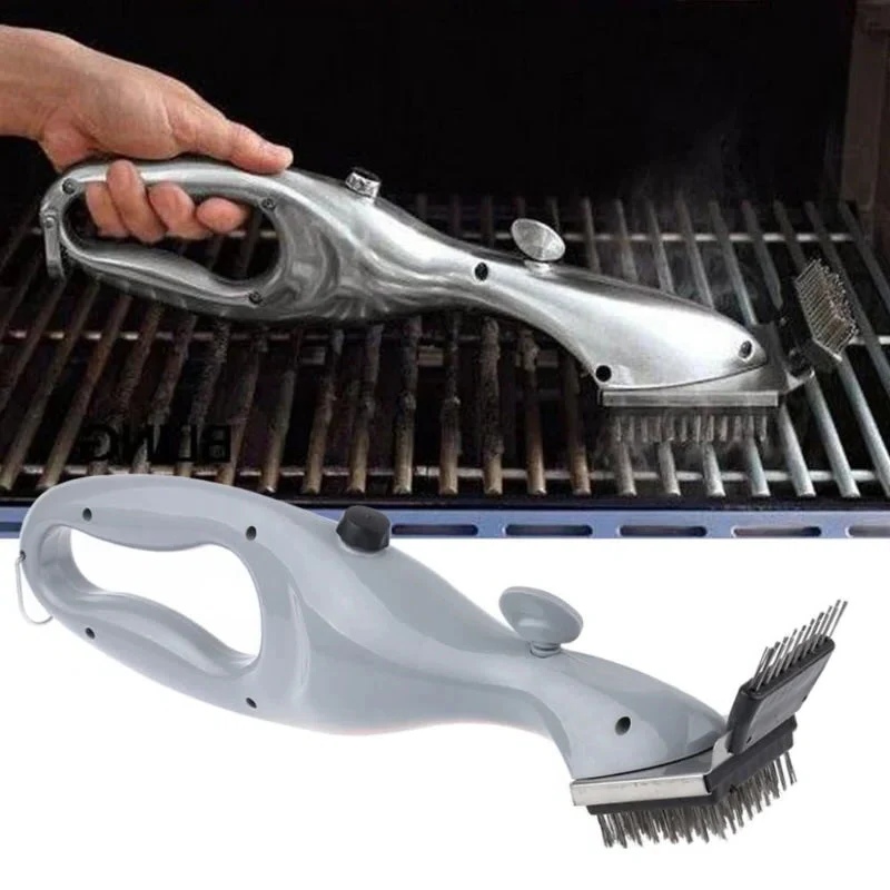 Grillborste för utomhus ångrengöring BBQ-rengörare kolskrapa