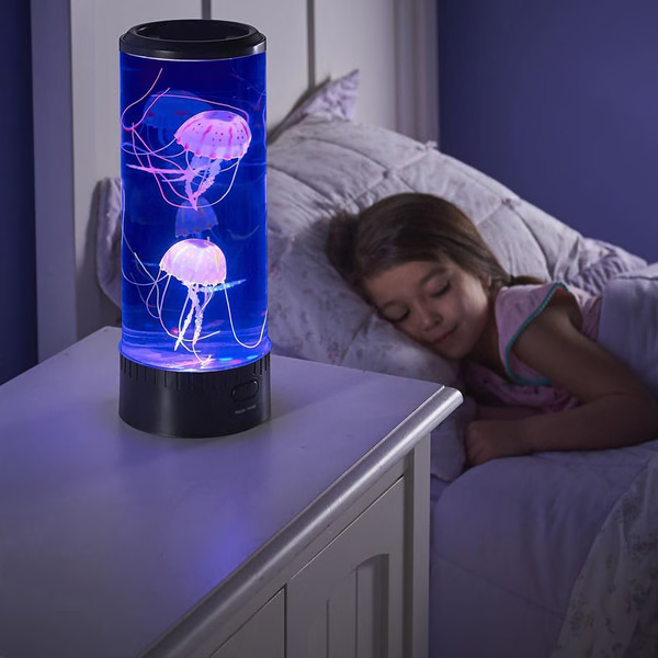 LED Jellyfish Lava Lamp &amp; Aquarium För Barn &amp; Vuxna - Födelsedagspresenter för Barn, Perfekt Gåva för Akvarieälskare