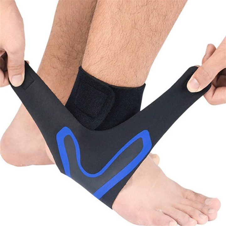 Plantar Ankel X Wrap Stöd Kompression Ärmar