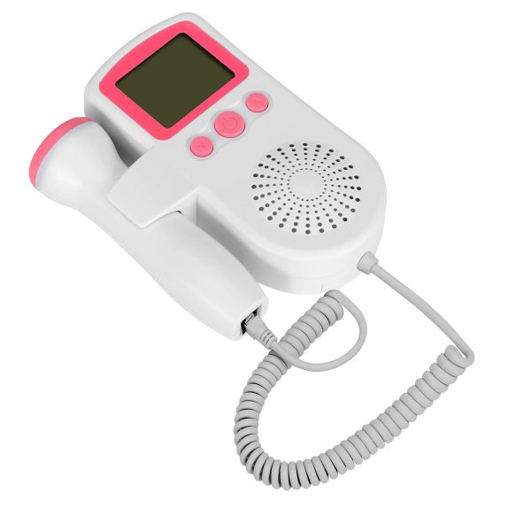 Fetal Doppler Hjärtfrekvensmonitor Hemma Graviditet Baby Fetal Hjärtfrekvens Ljuddetektor