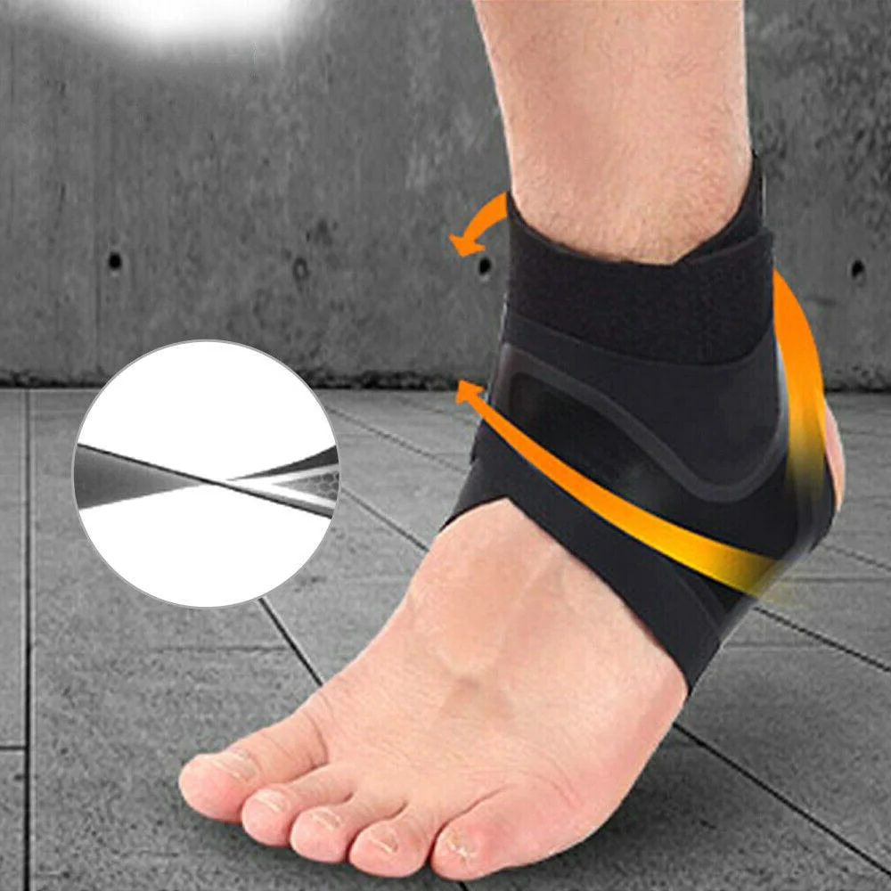 Plantar Ankel X Wrap Stöd Kompression Ärmar