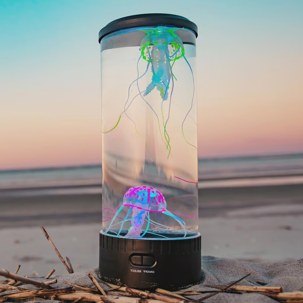 LED Jellyfish Lava Lamp &amp; Aquarium För Barn &amp; Vuxna - Födelsedagspresenter för Barn, Perfekt Gåva för Akvarieälskare