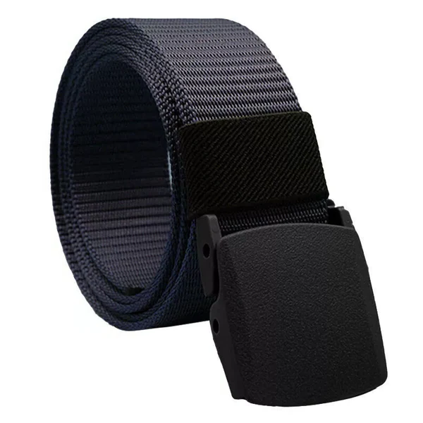 Herr Militär Nylon Canvas Bälten med Andningsbar Vävbälte