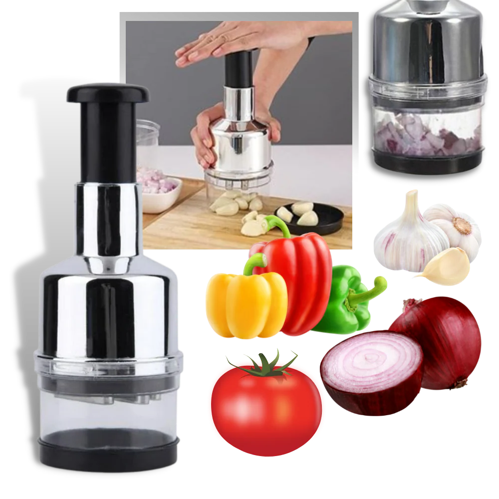Stainless Steel Vitlökshackare