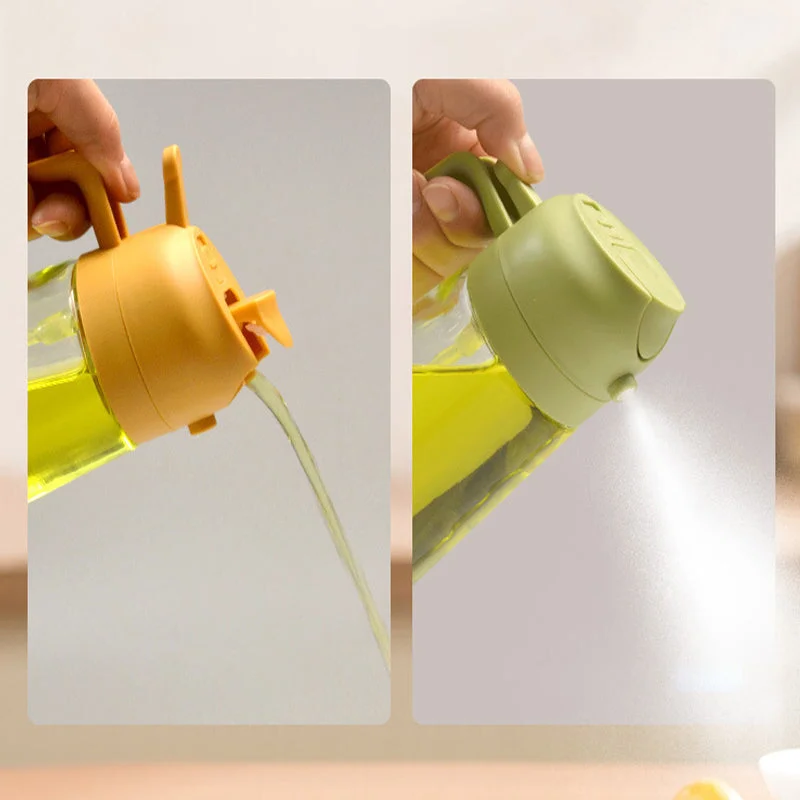 2-i-1 Glas Oljespruta och Dispenser