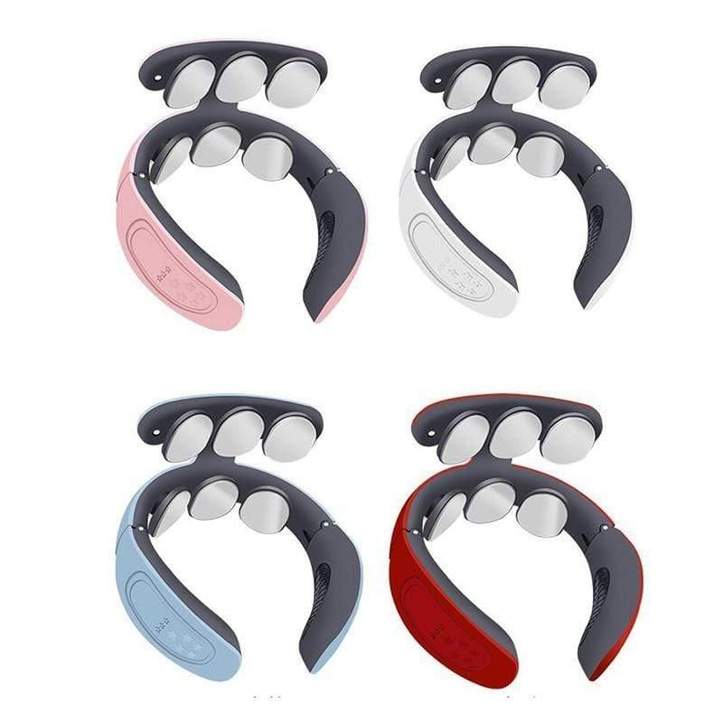 Nackmassageapparat med multi-läges pulsfunktion