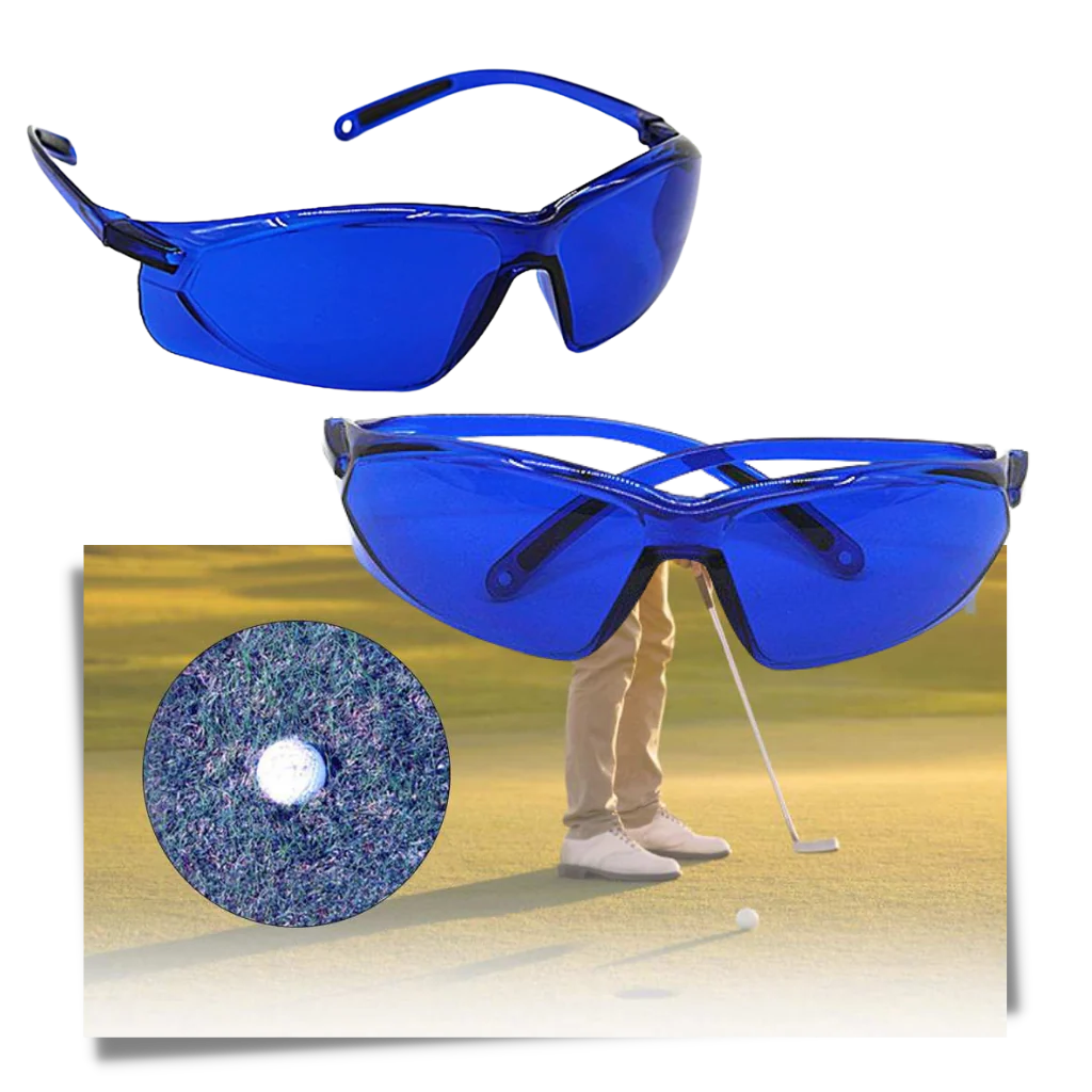 Golfbollshittarglasögon