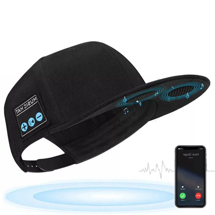 Bluetooth-högtalare Baseballkeps – Trådlös, Vattentålig och Stilig
