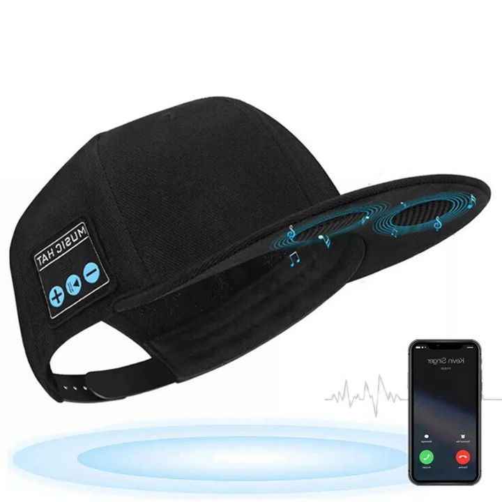 Bluetooth-högtalare Baseballkeps – Trådlös, Vattentålig och Stilig