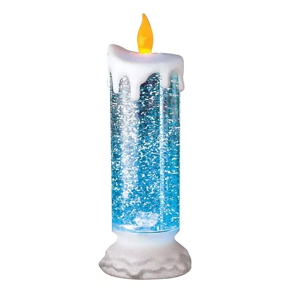 LED Julljus Uppladdningsbara Med Glitter