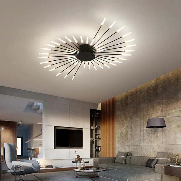 Flush Mount Taklampa Fyrverkeri | Vardagsrum/Sovrum
