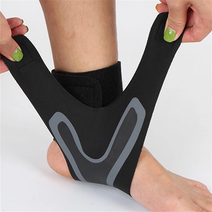 Plantar Ankel X Wrap Stöd Kompression Ärmar