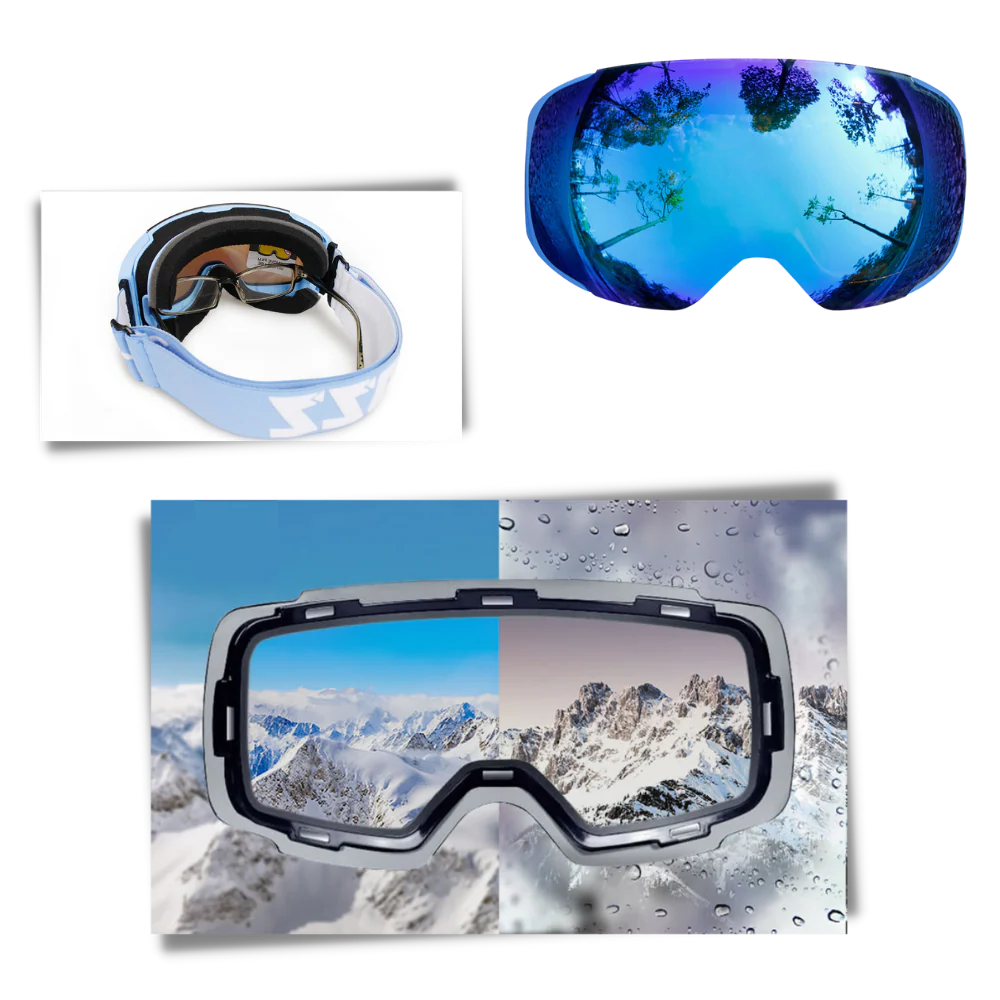 Snöglasögon med linspaket