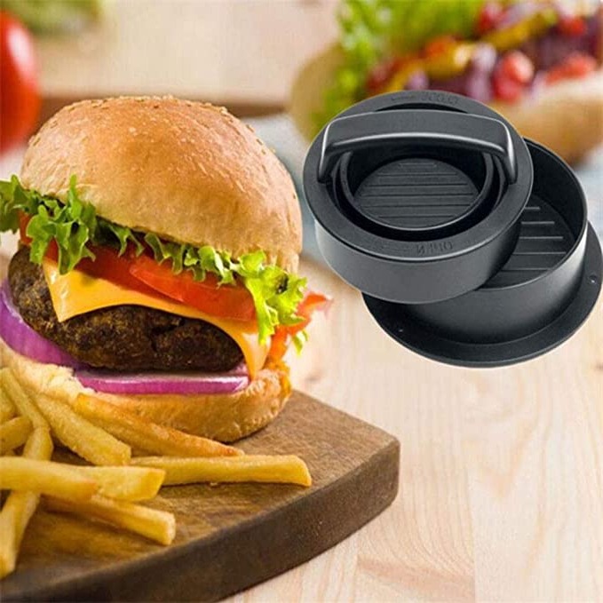 Hamburgerpress för biffar