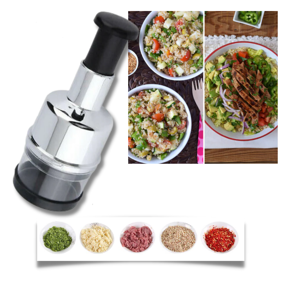 Stainless Steel Vitlökshackare