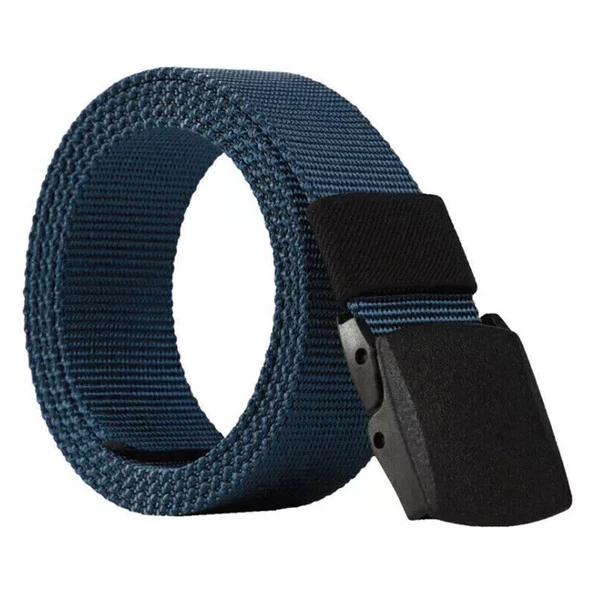 Herr Militär Nylon Canvas Bälten med Andningsbar Vävbälte
