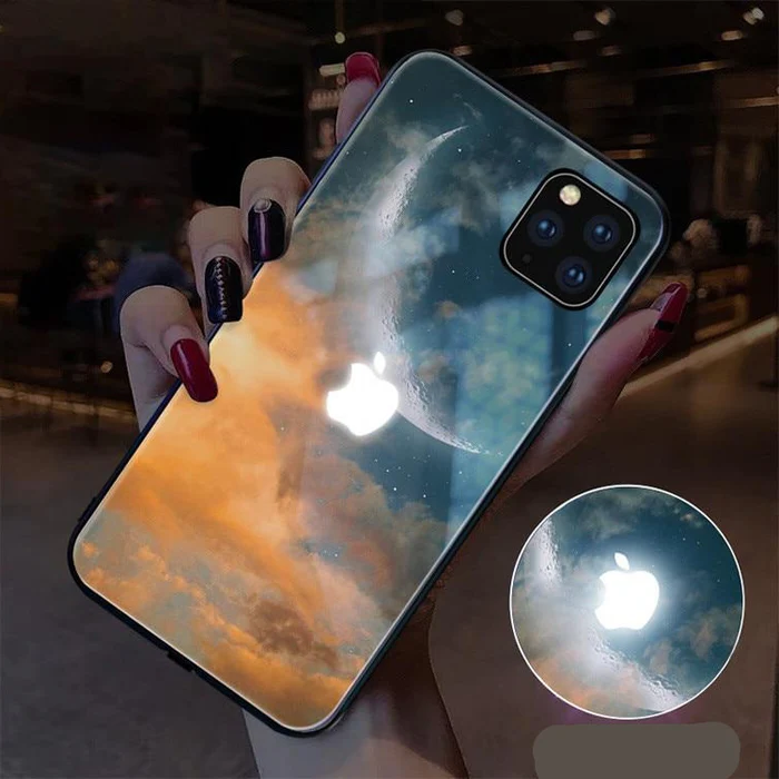 LED Glödande iPhone-fodral