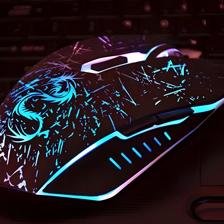 Legendarisk Drak Gaming Mus - 3200 DPI