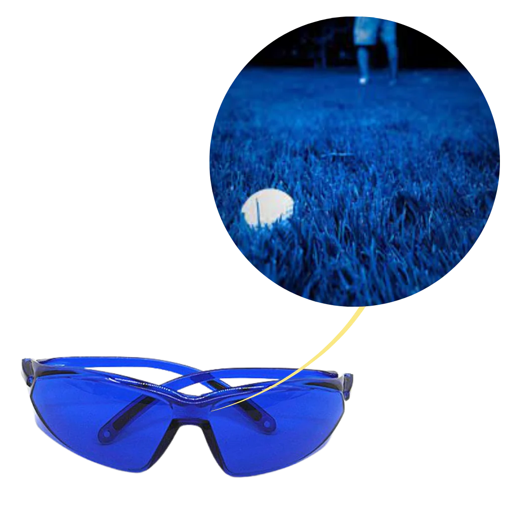 Golfbollshittarglasögon