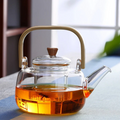 Glas Teapot Värmebeständig Borosilikatglas Teapot Kokande Teapot