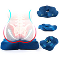 Mångsidigt Minnesskum Sittkudde för Lindring av Ländryggsmärta