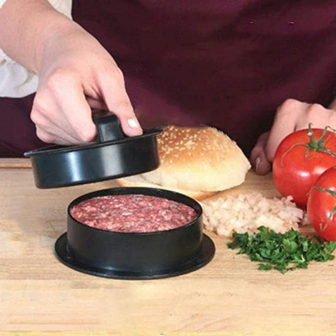 Hamburgerpress för biffar