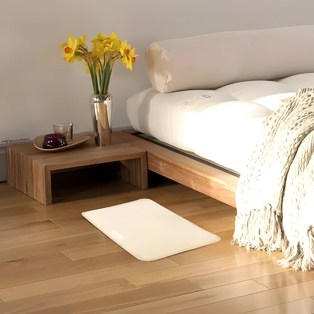 Smart Matta Klocka | Mjuk Matta Alarm för Tunga Sova - Lata Larm &amp; Heminredning