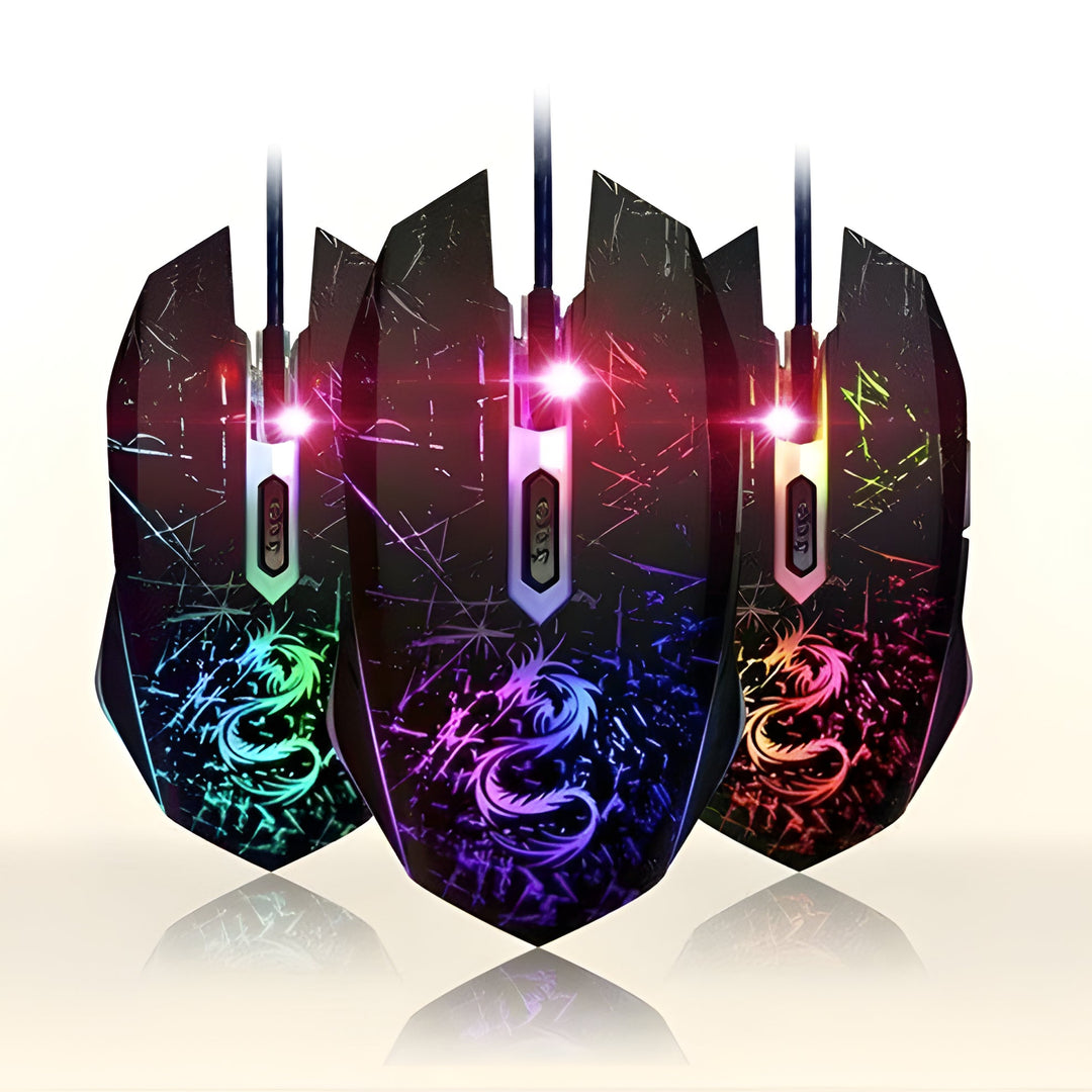 Legendarisk Drak Gaming Mus - 3200 DPI