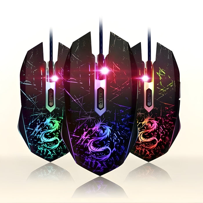 Legendarisk Drak Gaming Mus - 3200 DPI