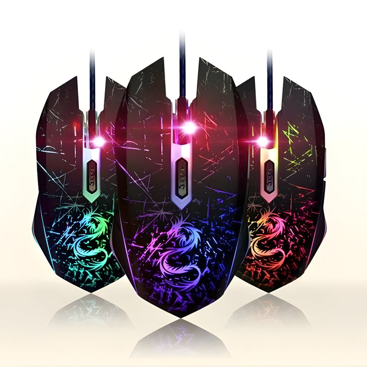 Legendarisk Drak Gaming Mus - 3200 DPI
